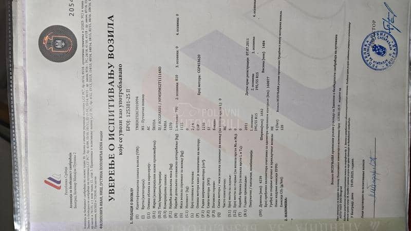 Škoda Fabia 1,2 b CH