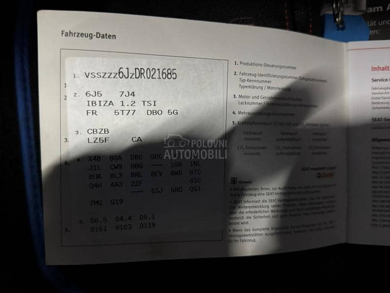 Seat Ibiza 1.2 TSI FR CH