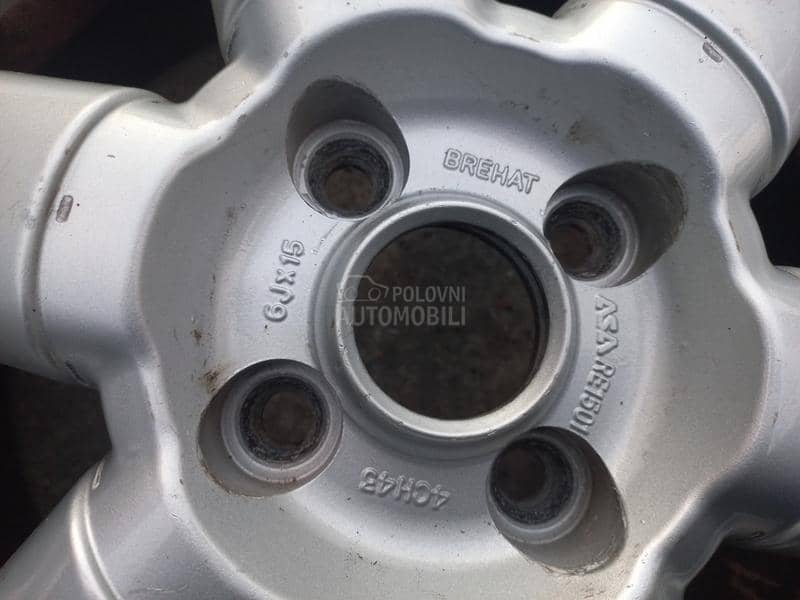 Aluminijumske felne reno 15" 4 x 100