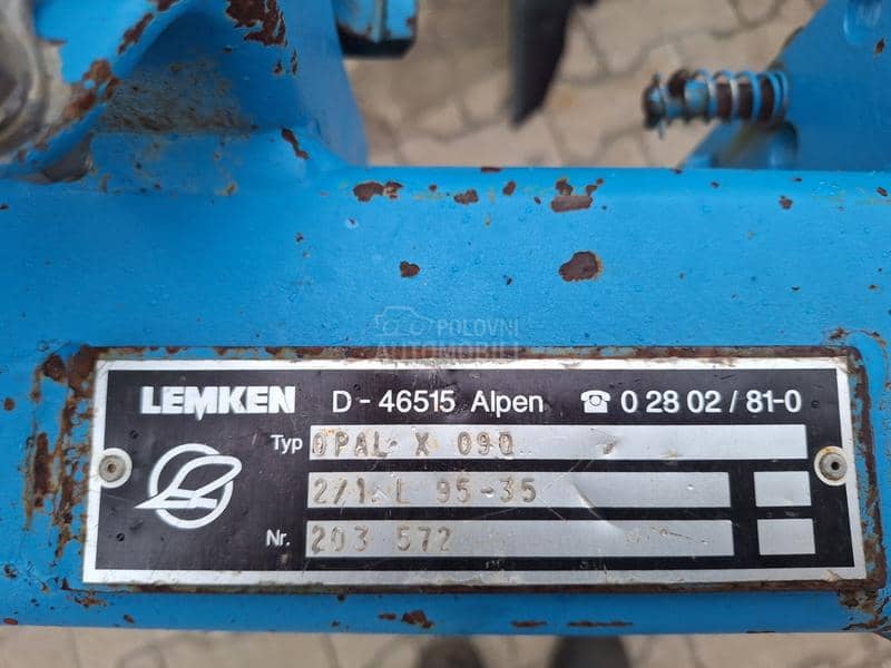 Lemken OPAL X 90 uvoz CH
