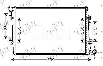 HLADNJAK MOTORA 2.0 TFSi BENZI