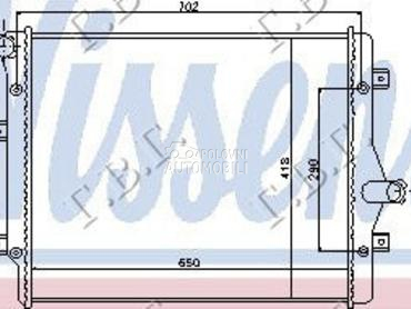 HLADNJAK MOTORA 2.0 TFSi BENZI za Škoda Superb od 2008. do 2013. god.
