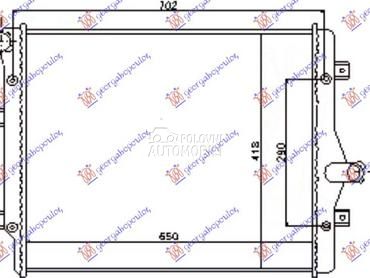 HLADNJAK MOTORA 2.0 TFSi BENZI za Škoda Yeti od 2009. do 2013. god.
