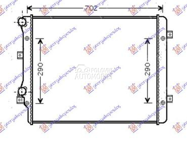 HLADNJAK MOTORA 2.0 TFSi BENZI za Seat Leon od 2005. do 2013. god.
