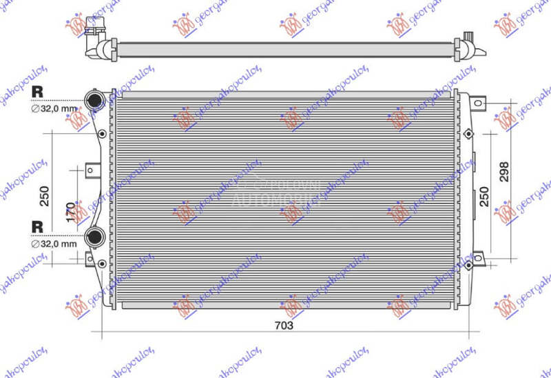 HLADNJAK MOTORA 1.4 Tsi BENZIN