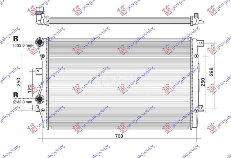 HLADNJAK MOTORA 1.4 Tsi BENZIN