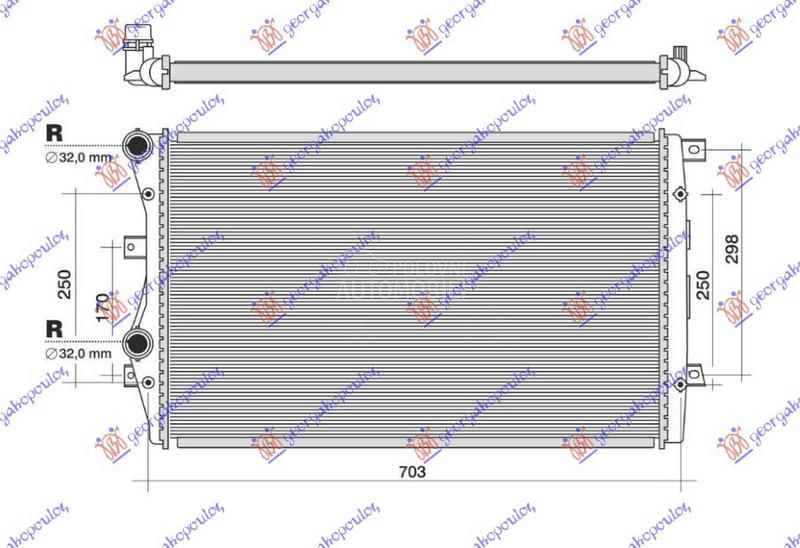 HLADNJAK MOTORA 1.4 Tsi BENZIN