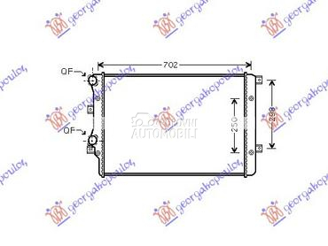 HLADNJAK MOTORA 1.4 TSi BENZIN za Volkswagen Passat od 2011. do 2015. god.
