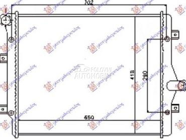 HLADNJAK MOTORA 2.0 TFSi BENZI za Audi A3 od 2008. do 2012. god.