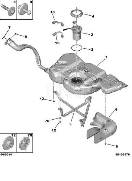 Pumpa goriva 1.6 thp