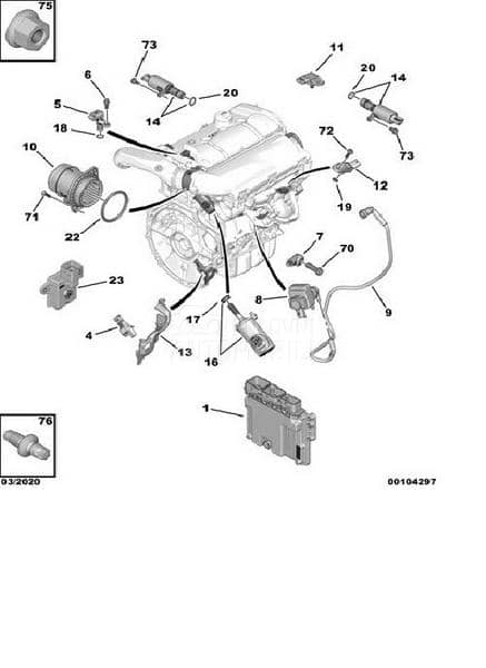Davac protokomer ventil modul