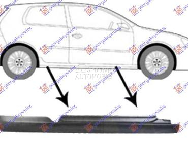 SAJTNA 3 VRATA za Volkswagen Golf 5 od 2004. do 2008. god.