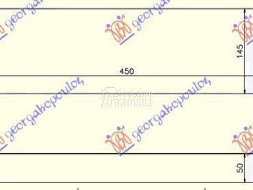 HLADNJAK INTERKULERA 1.4-1.6 T za Mazda 2 od 2003. do 2007. god.