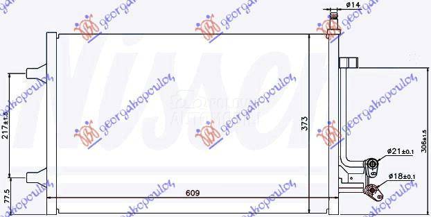 HLADNJAK KLIME 1.6 TDCi (555x3