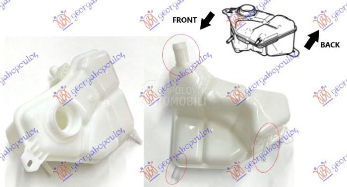 POSUDA ZA ANTIFRIZ (2 IZLAZNE