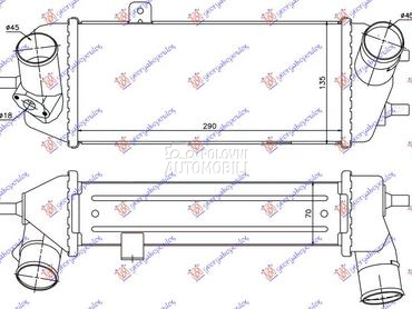 HLADNJAK INTERKULERA 1.4-1.6 C za Kia Soul od 2008. do 2011. god.