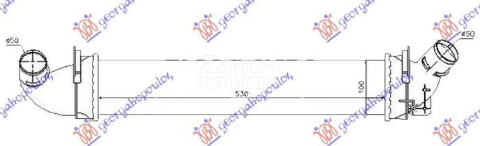 HLADNJAK INTERKULERA 1.5 dCi D