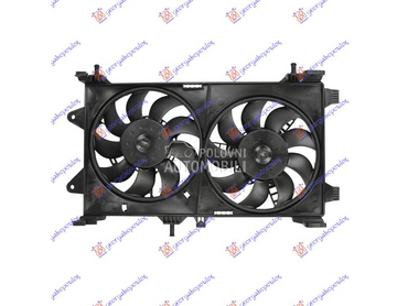 VENTILATOR (DUPLI) KOMPLET (13 za Fiat Punto od 1999. do 2003. god.