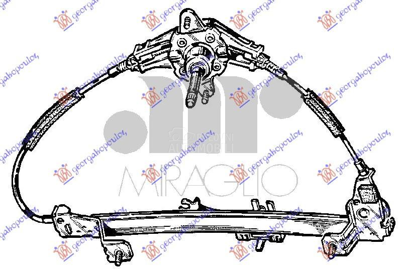 PODIZAC PREDNJEG PROZORA MEHAN