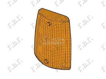 STAKLO MIGAVCA ZUTO za Fiat Uno od 1983. do 1989. god.