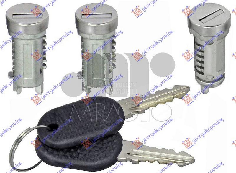 CILINDAR BRAVE SET (SA KLJUCEM