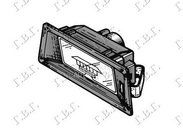 SVETLO TABLICE (O) za Fiat Brava od 1995. do 2003. god.