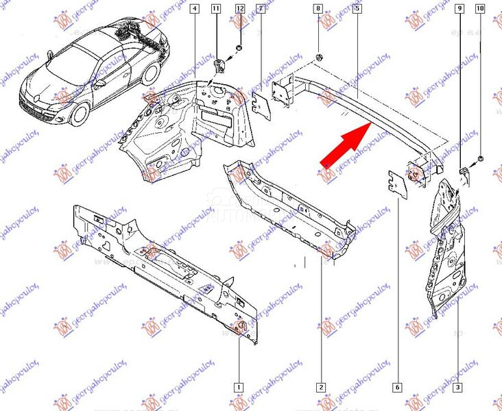 SINA ZADNJEG BRANIKA ALUMINIJU