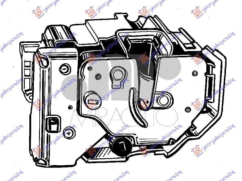 BRAVA ZADNJIH VRATA Desno