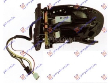RETROVIZOR ELEKTRICNI SA... za Mercedes Benz C Klasa od 2000. do 2003. god.