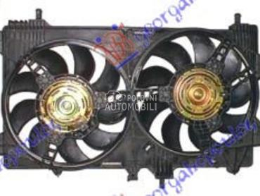 VENTILATOR (DUPLI) KOMPLET (1. za Fiat Idea od 2004. do 2010. god.