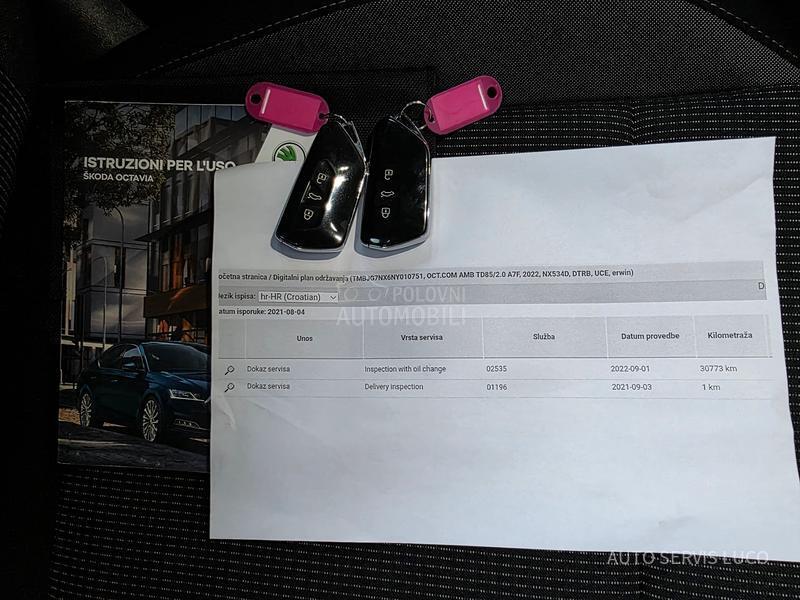 Škoda Octavia 2.0TDI DSG 139 h k m