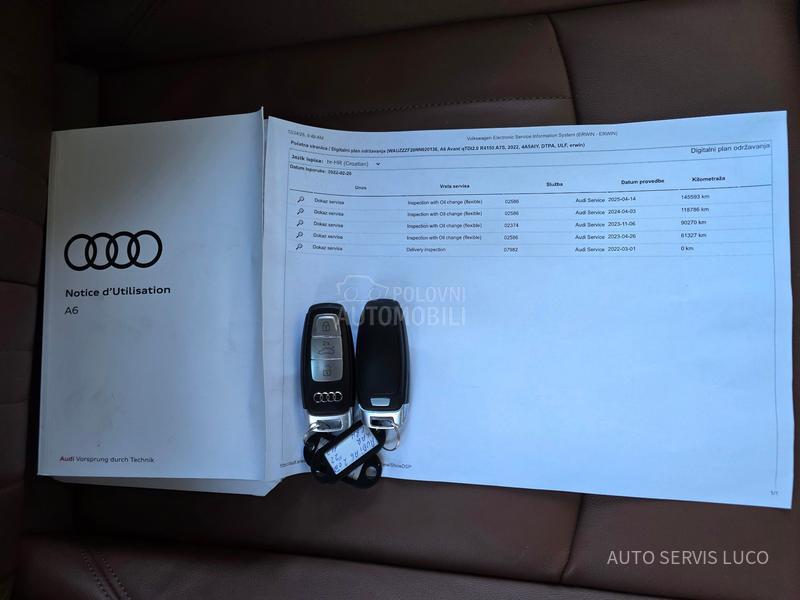 Audi A6 2.0 TDI QUATTRO koza