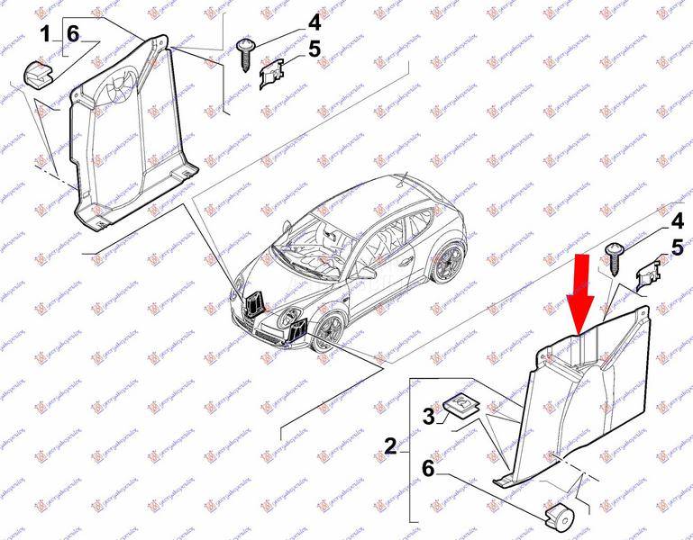 ZASTITA MOTORA PLASTICNA