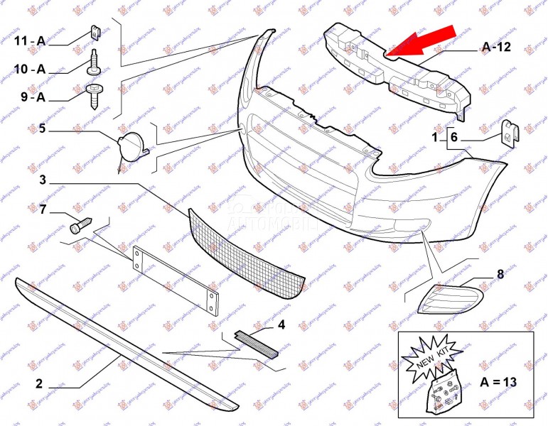 SINA PREDNJEG BRANIKA GORNJA P