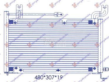 HLADNJAK KLIME za Suzuki Swift od 1990. do 1992. god.