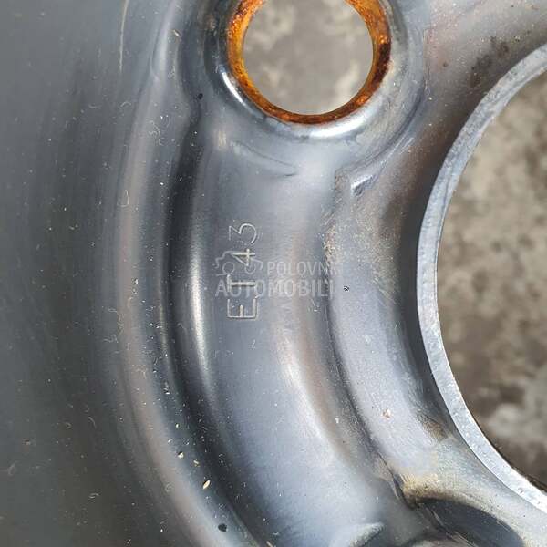 Čelične felne gm 15" 4 x 100
