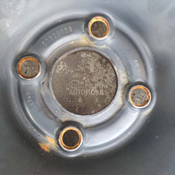 Čelične felne gm 15" 4 x 100