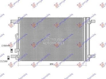 HLADNJAK KLIME za Seat Ateca od 2016. do 2020. god.