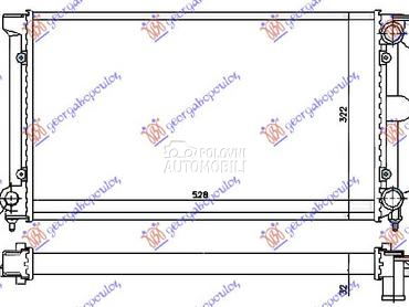 HLADNJAK MOTORA BENZIN/DIZEL ( za Seat Toledo od 1991. do 1995. god.