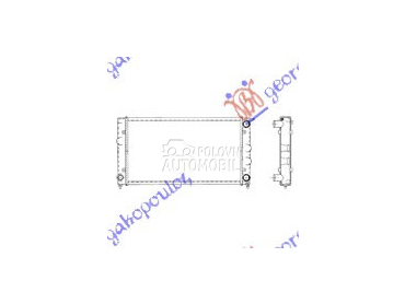 HLADNJAK MOTORA BENZIN/DIZEL ( za Volkswagen Jetta od 1979. do 1983. god.