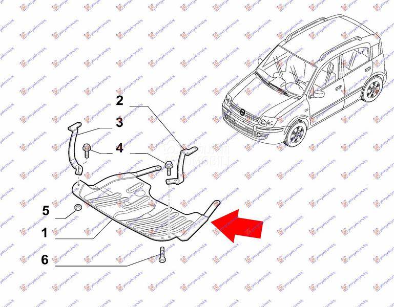 ZASTITA MOTORA (1.1/1.2 BENZIN