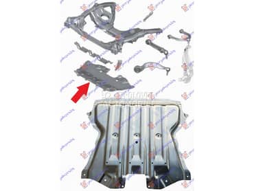 ZASTITA MOTORA PREDNJA za BMW Serija 6 od 2017. do 2020. god.