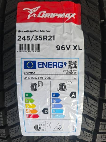 Gripmax 275/30 R21 Zimska