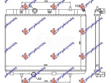 HLADNJAK MOTORA... za Peugeot 2008 od 2019. do 2023. god.