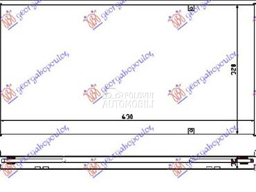 HLADNJAK MOTORA 1.6 8V/1.8 16V za Volkswagen Caddy od 1996. do 2004. god.