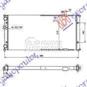 HLADNJAK MOTORA 2.0i 16V 1.9TD