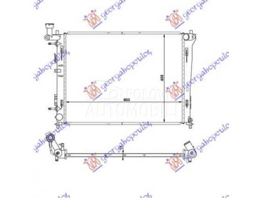 HLADNJAK MOTORA za Kia cee`d od 2010. do 2013. god.