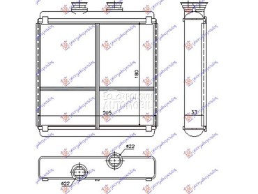 GREJAC KABINE za Mercedes Benz C Klasa od 2011. do 2015. god.