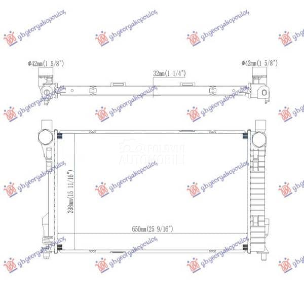 HLADNJAK MOTORA 2.7 DIZEL