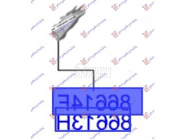 NOSAC ZADNJEG BRANIKA... za Hyundai i20 od 2020. do 2024. god.